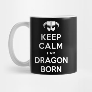 Keep Calm I Am Dragonborn Mug